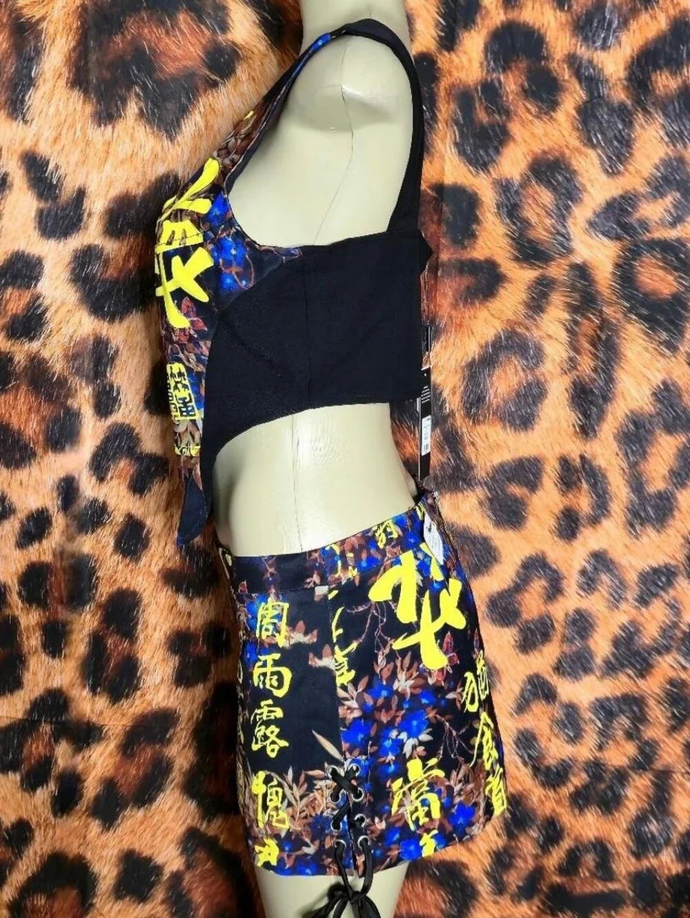 Dolls Kill/Fashion Nova Top/Skirt Set Bundle (Size L)